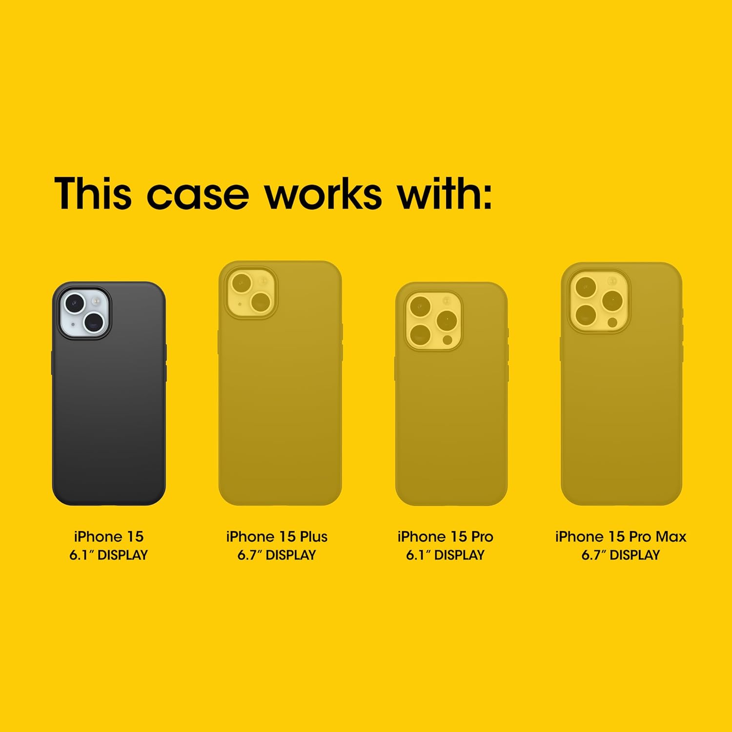 iPhone 15 Series Case , Snaps to , Ultra-Sleek, Raised Edges Protect Camera & Screen - Image 2