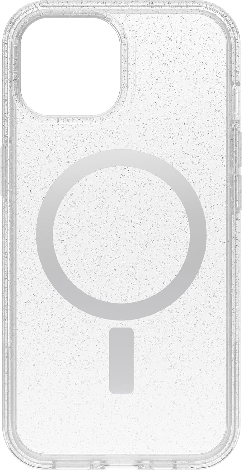 iPhone 15 Series Clear Case - Stardust, Snaps to , Ultra-Sleek, Raised Edges Protect Camera & Screen
